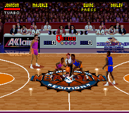 NBA Jam - Tournament Edition (USA) In game screenshot